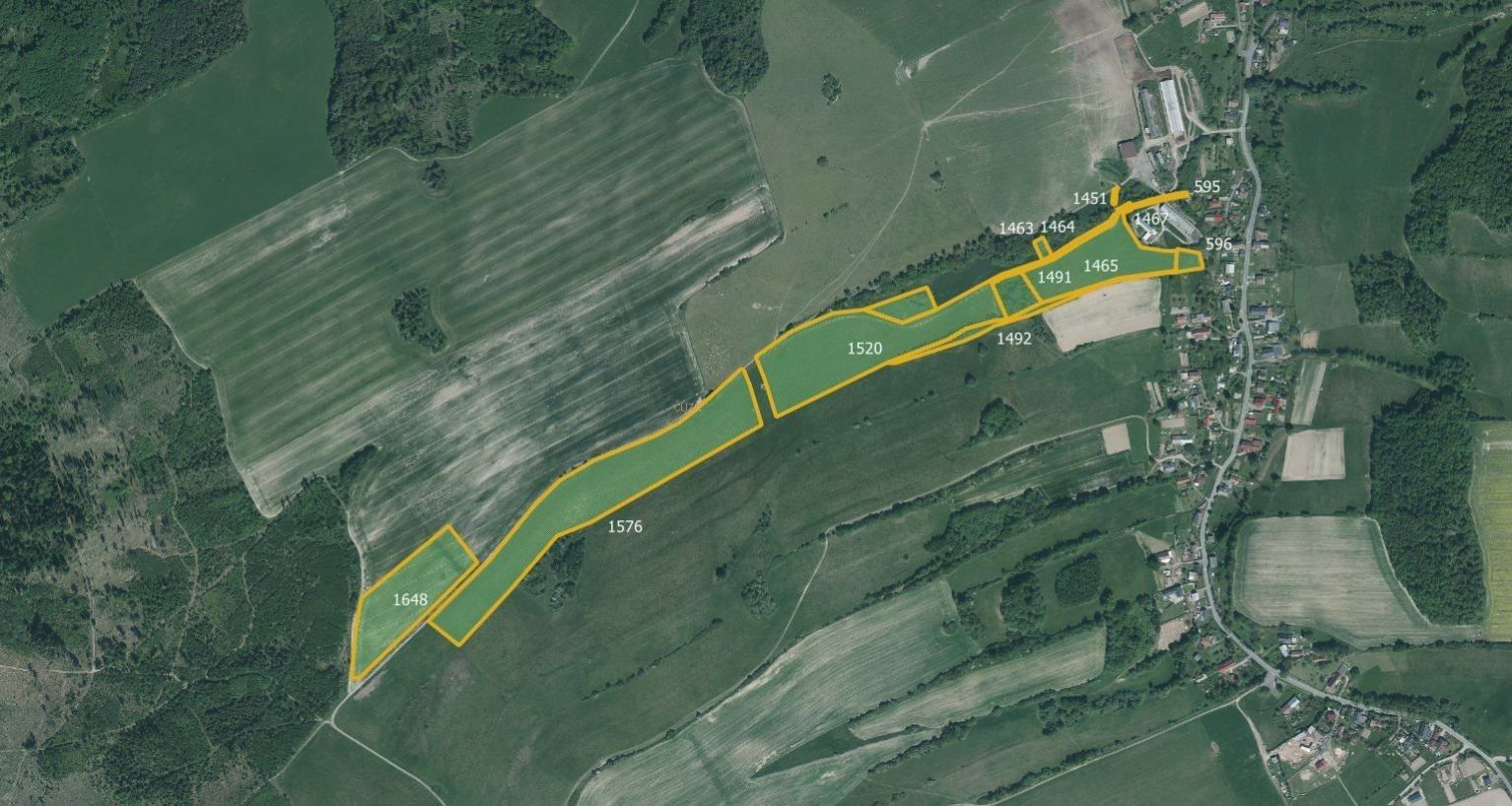 Zemědělské pozemky, Zátor