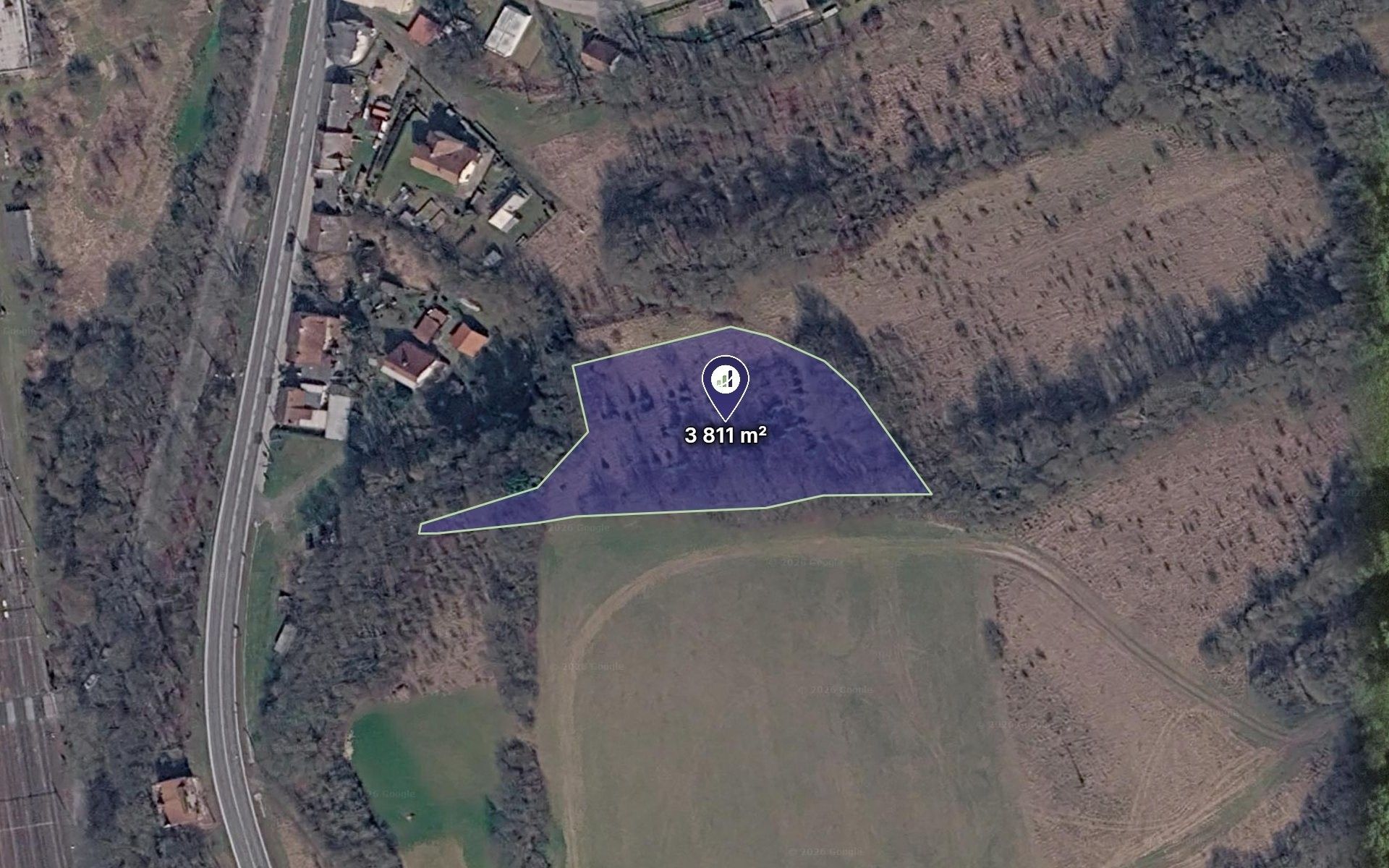 Louka, 3 811 m²
