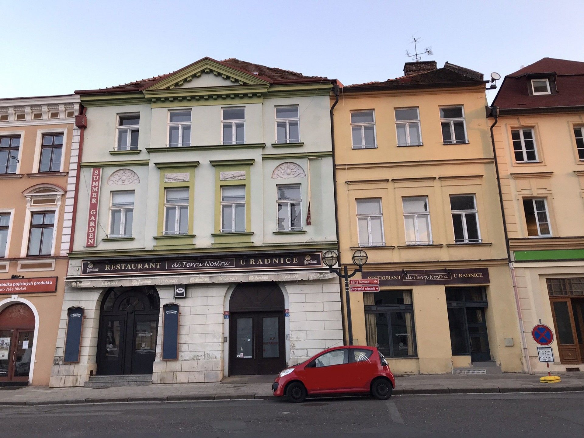 Činžovní domy, Velké náměstí, Hradec Králové, 1 321 m²
