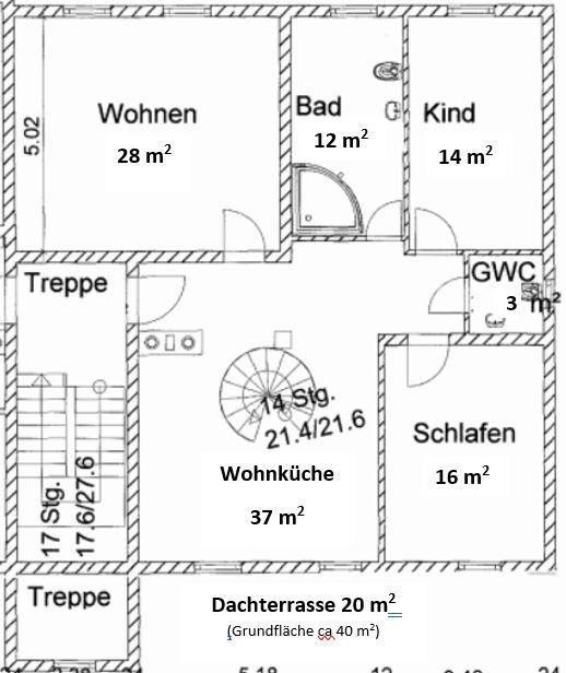 3+1, Willy Brandt Straße 61 Halle Südliche Innenstadt Sachsen-Anhalt 06110, 130 m² - 1