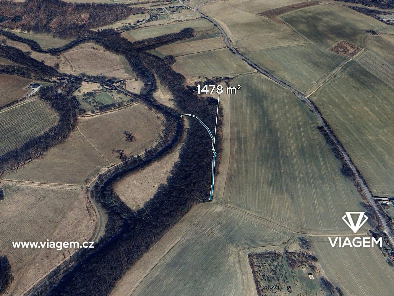 Zemědělský pozemek, 739 m²