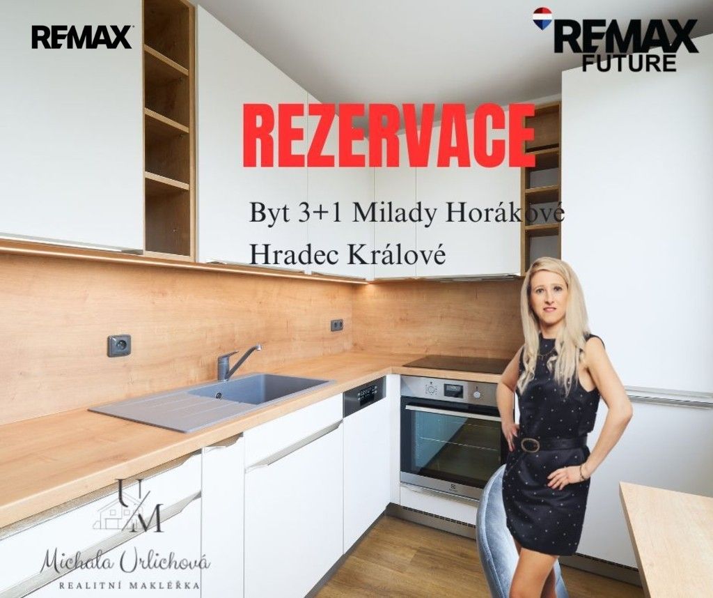 3+1, Milady Horákové 1071, Hradec Králové Nový Hradec Králové, 68 m² - 2