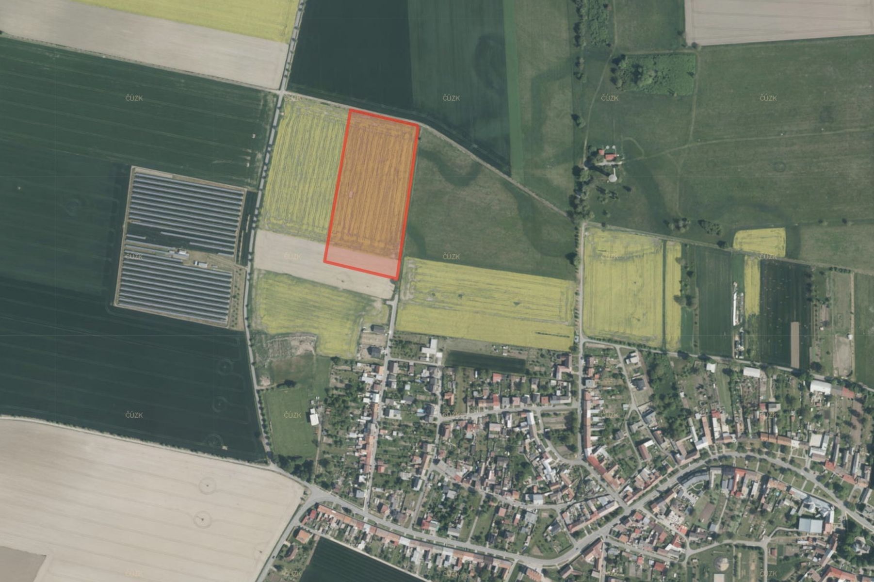 Zemědělské pozemky, Břest