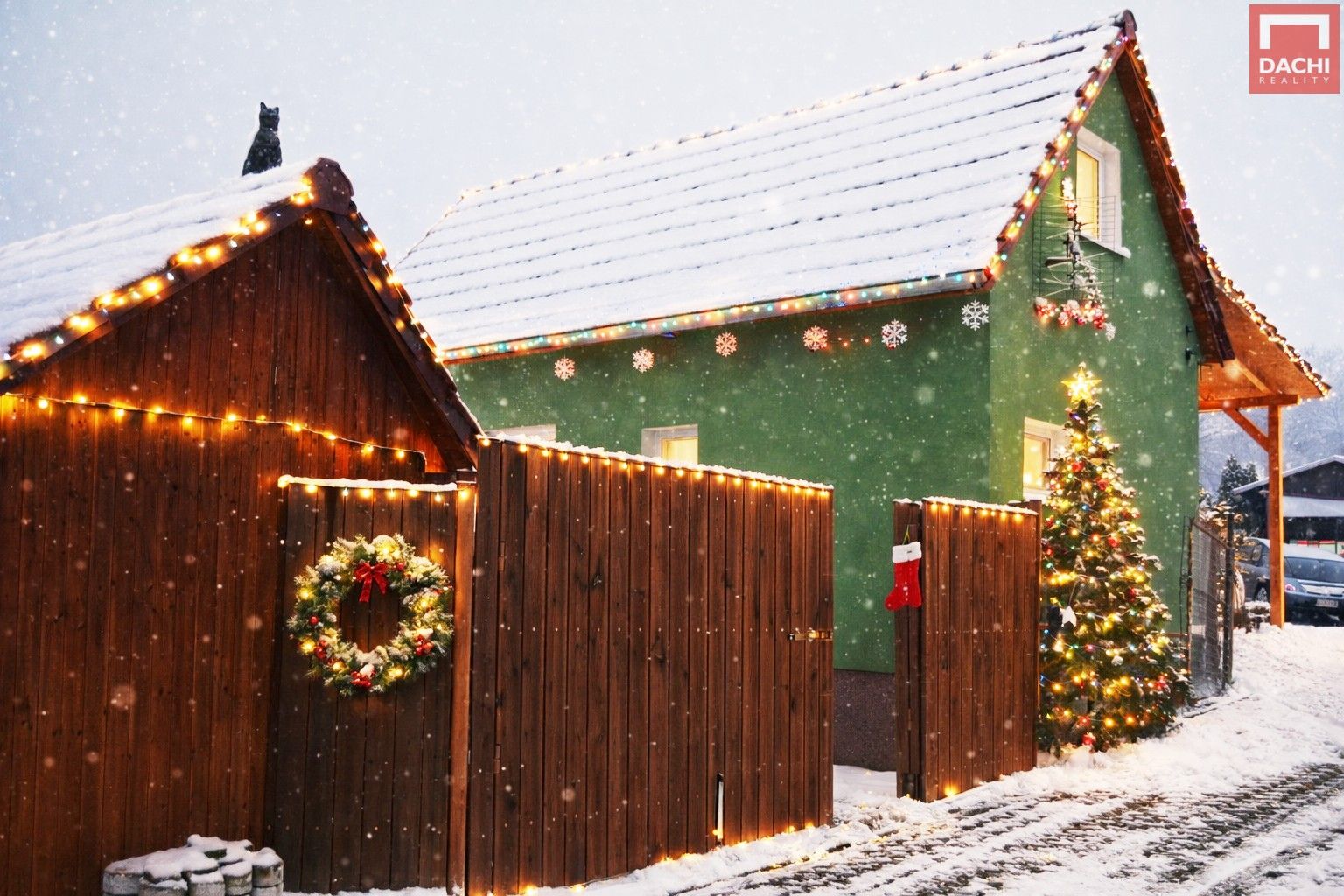 Chaty, U Kostelíčka, Hranice, 23 m²