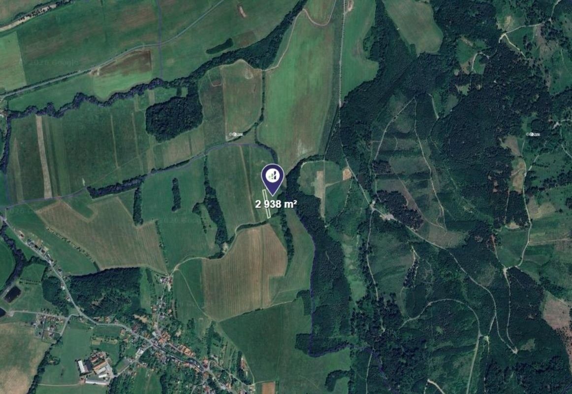 Prodej louka - Podolí, 1 836 m²