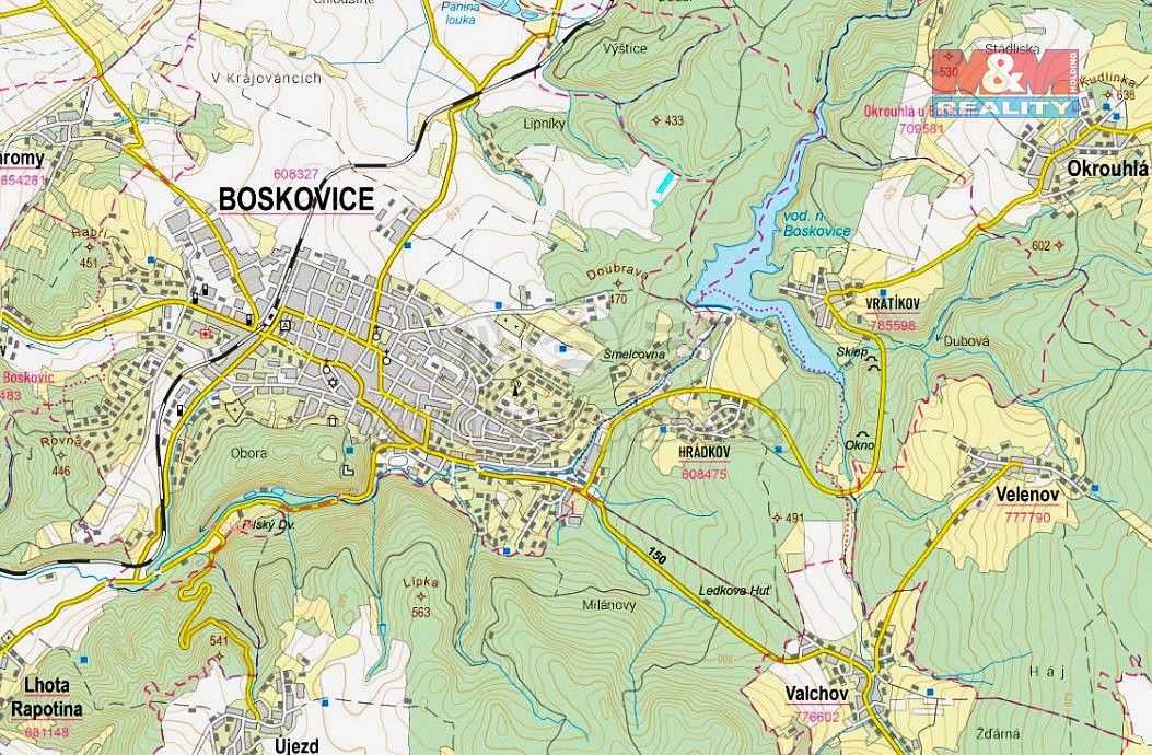 Prodej zemědělský pozemek - Boskovice, okres Blansko, Jihomoravský kraj - 2