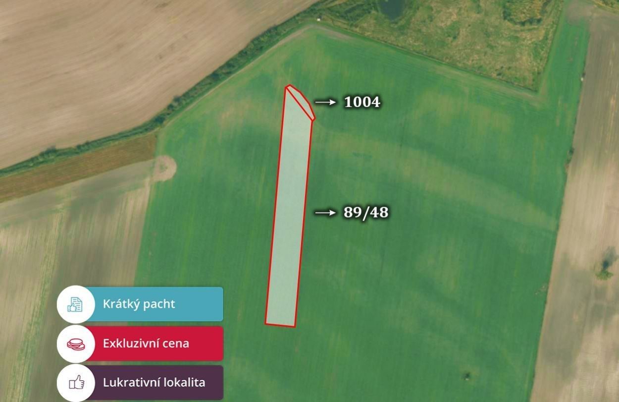 Prodej zemědělský pozemek - Klamoš, 5 607 m²