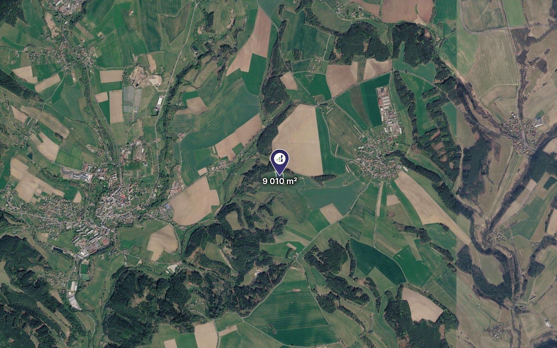 Prodej louka - Český Dub, 1 126 m² - 2