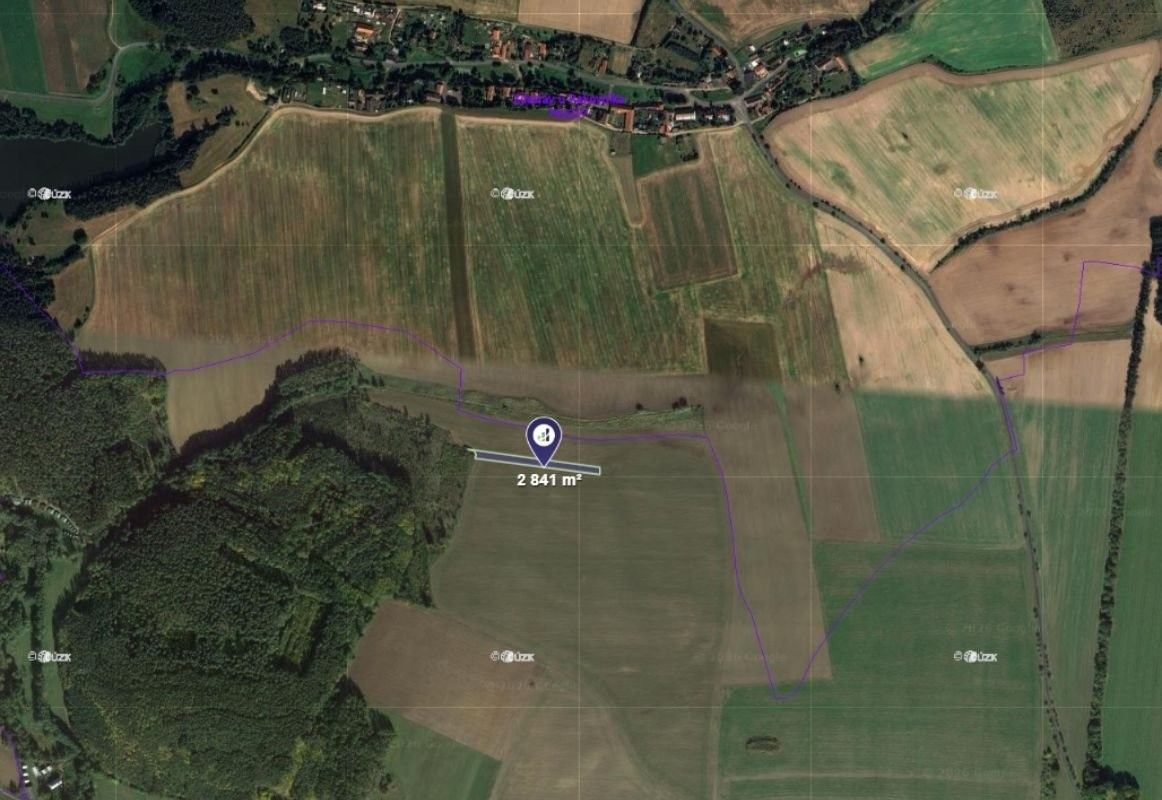 Prodej zemědělský pozemek - Čistá, 1 421 m²