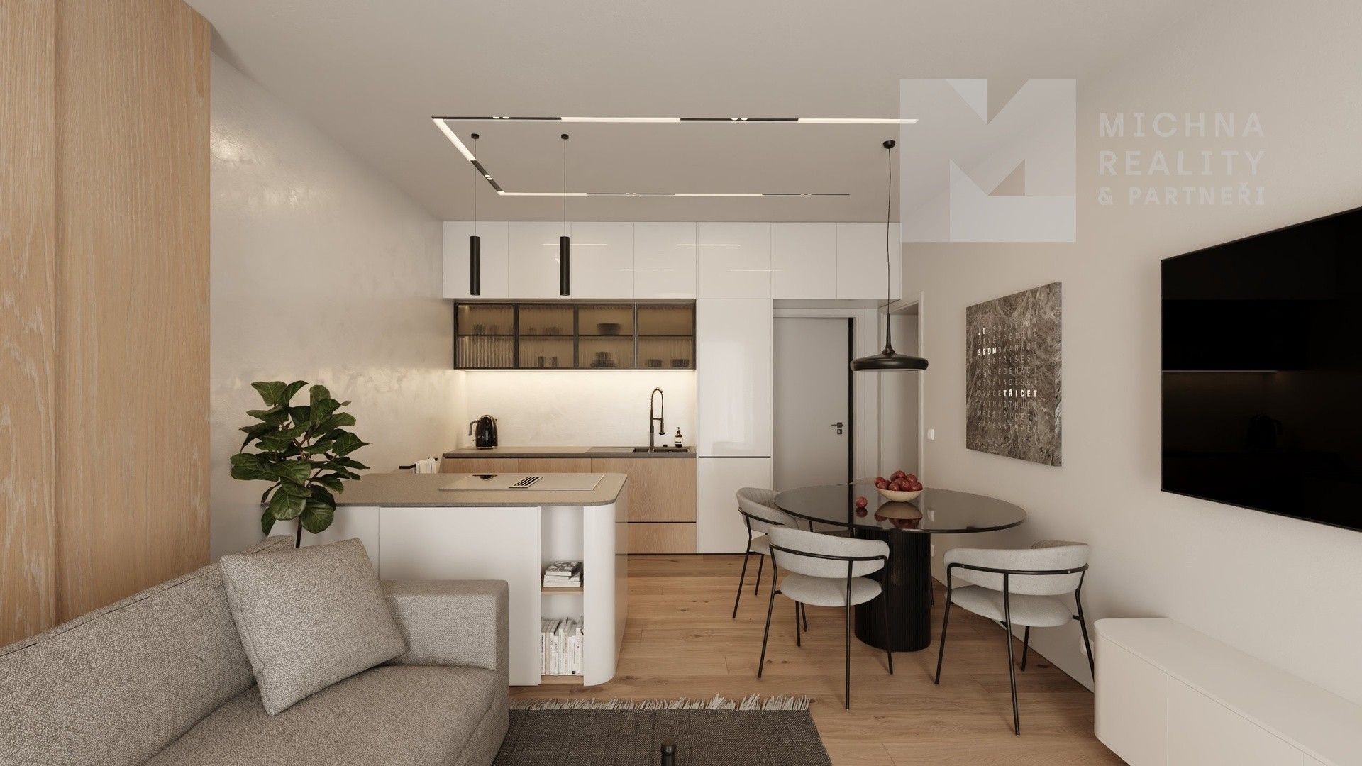 Byt 3+kk, 61 m²