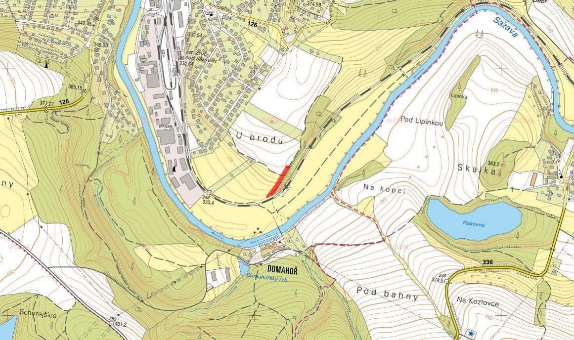 Prodej zemědělský pozemek - Zruč nad Sázavou