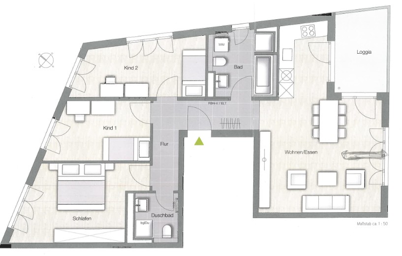 4+1, Freihamer Weg 104 München Aubing Bayern 81249, 95 m² - 1