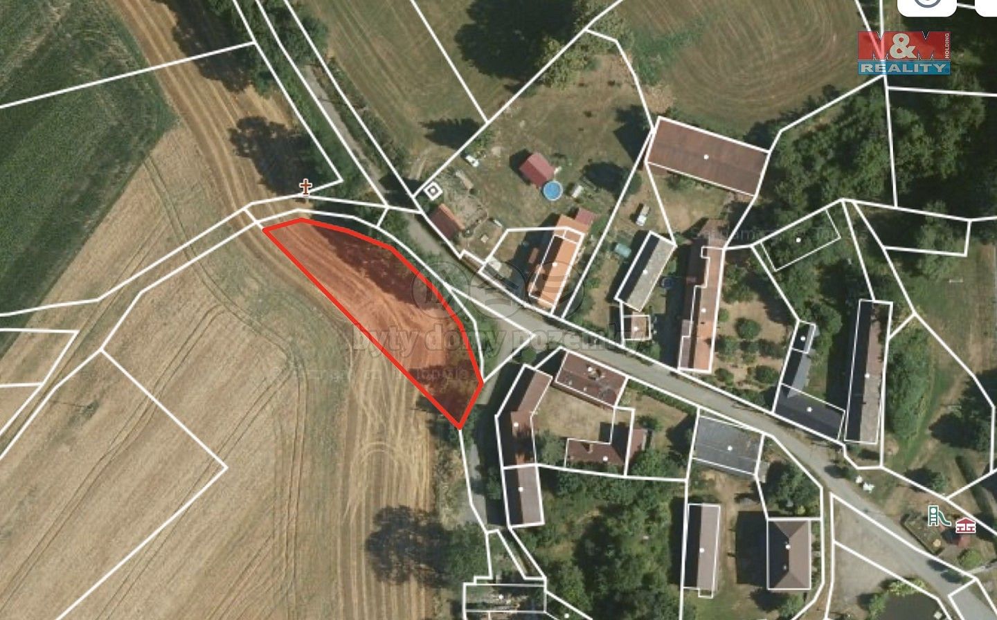 Pozemky pro bydlení, Loket - Alberovice, okres Benešov, Středočeský kraj - 2