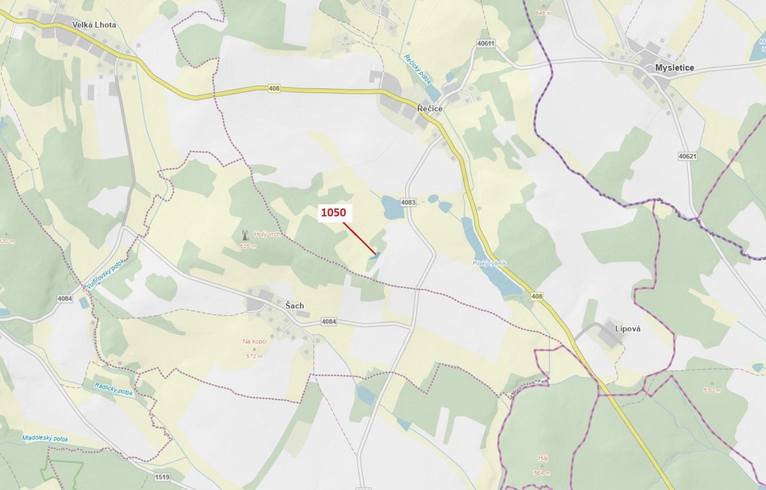 Prodej les - Volfířov, okres Jindřichův Hradec, Jihočeský kraj - 1