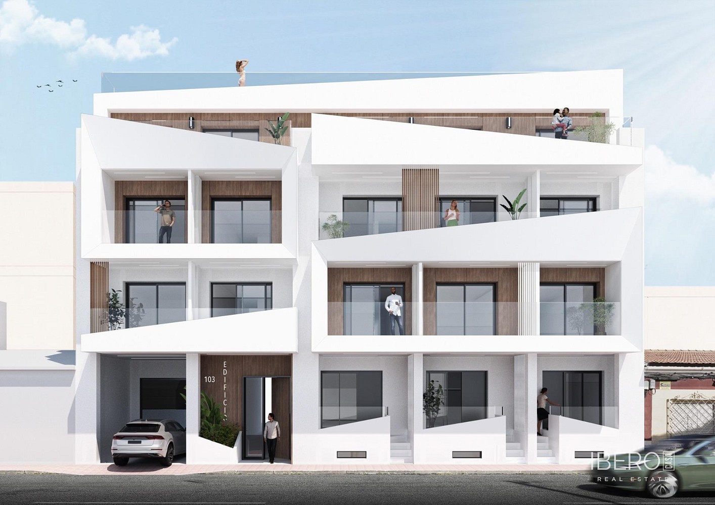 3+kk, Torrevieja, Španělsko, 59 m² - 2