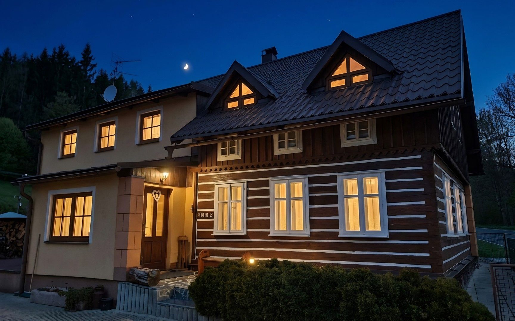 Rodinné domy, Černý Důl Čistá v Krkonoších, 202 m² - 1