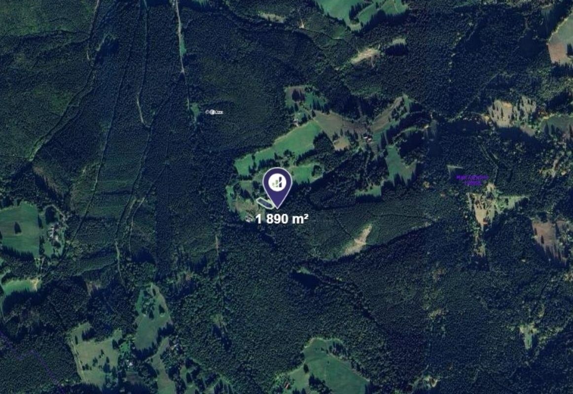 Louky, Velké Karlovice, 1 890 m² - 2