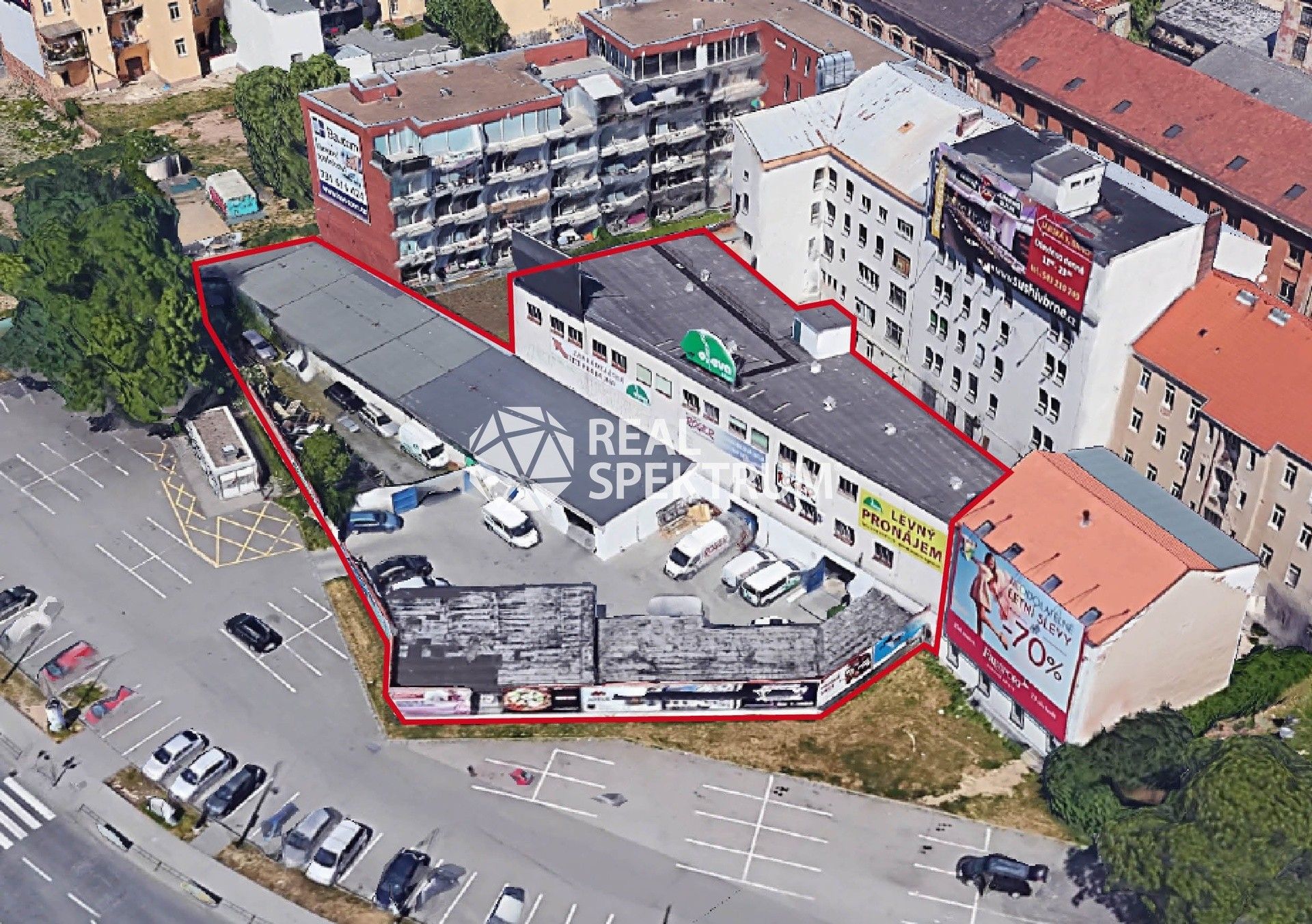 Pronájem sklad - Trnitá, Brno, 2 078 m²