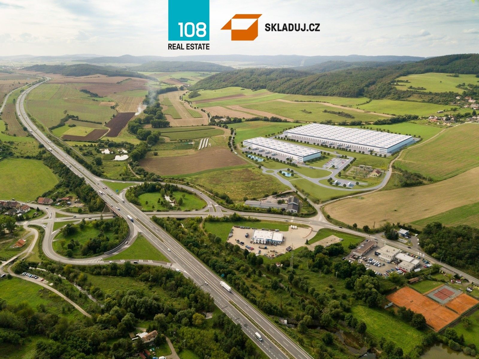 Sklady, Komenského 1020, Zdice, 2 592 m² - 2