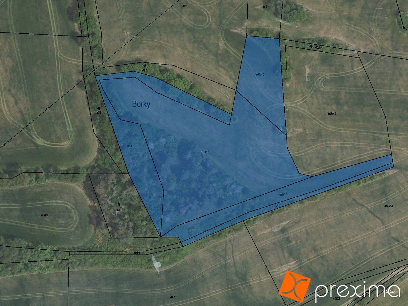 Zemědělský pozemek, 44 m²