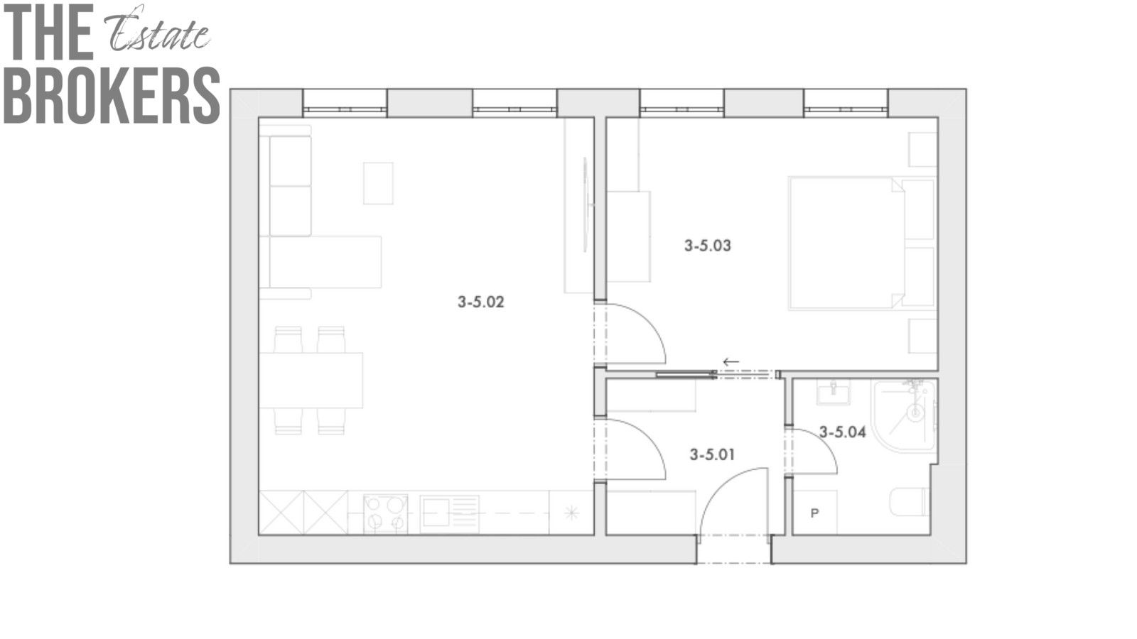 Prodej byt 2+kk - Plzeňská 226, Praha Košíře, 51 m² - 5