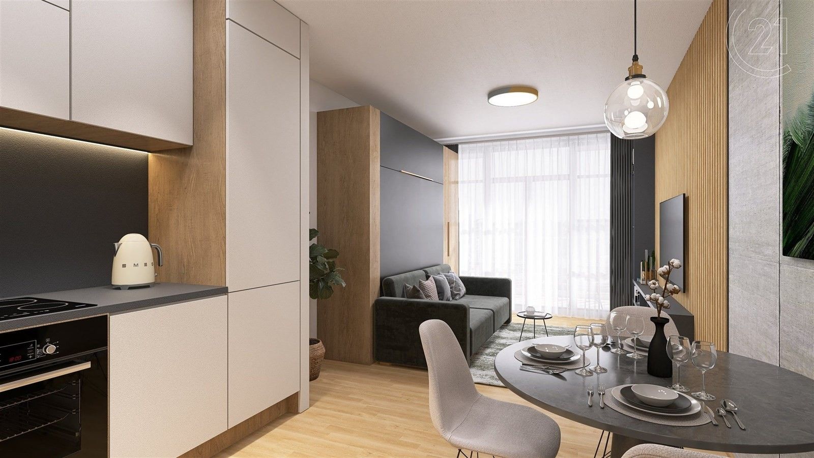 Prodej byt 1+kk - Kolbenova, Praha, 33 m²