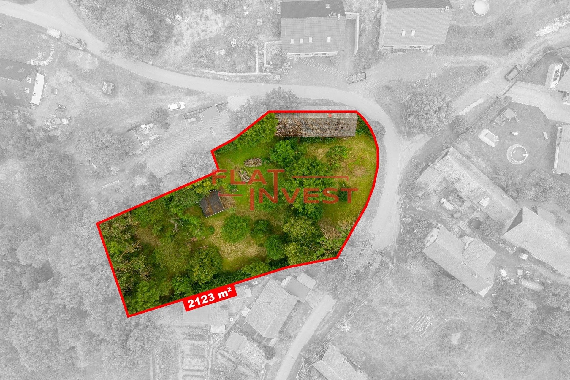 Pozemek pro bydlení, 2 132 m²