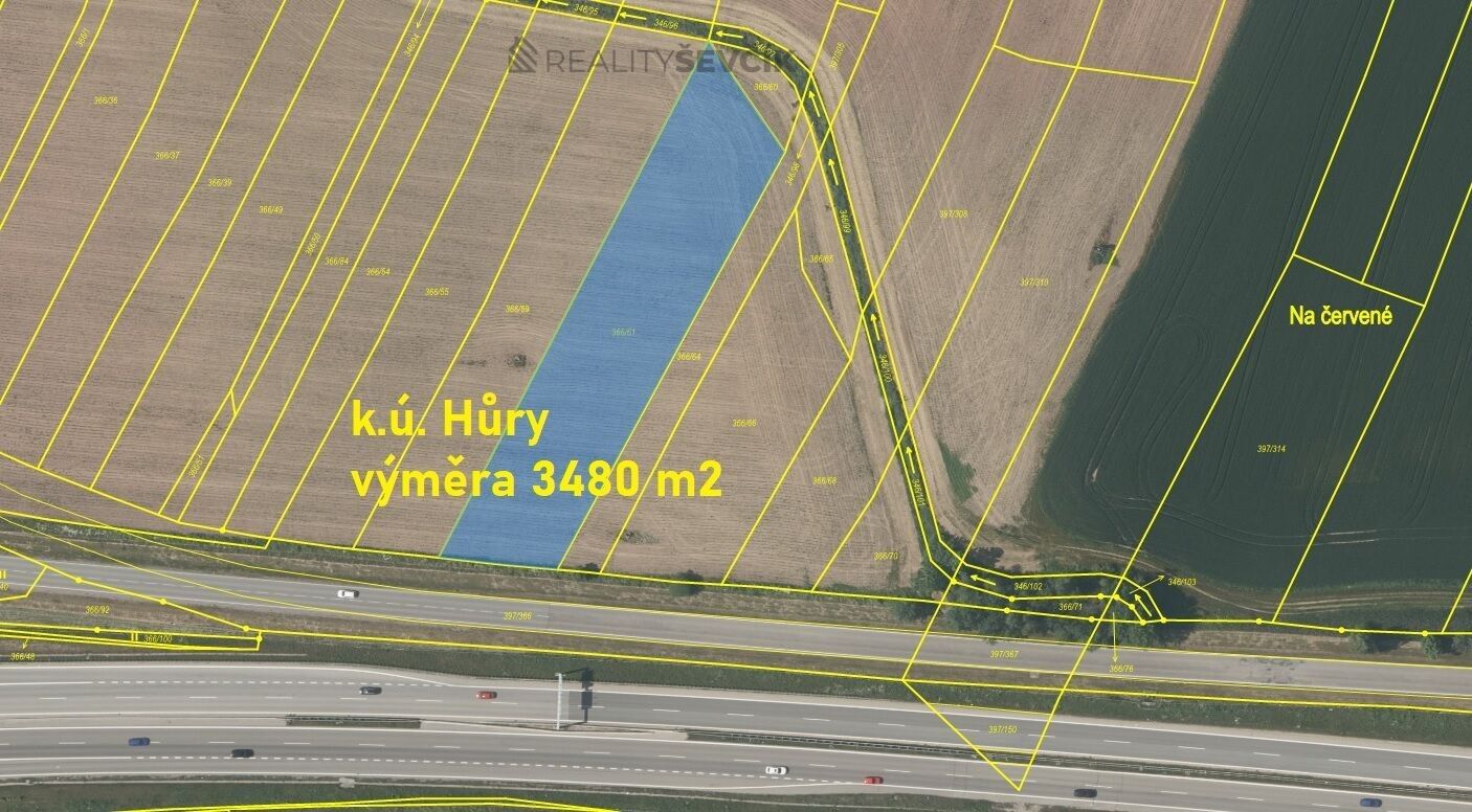 Komerční pozemek, 3 480 m²