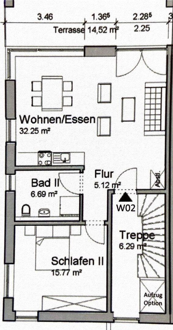 2+1, Am Lieschberg 44, , Porýní-Falc, 69 m² - 1