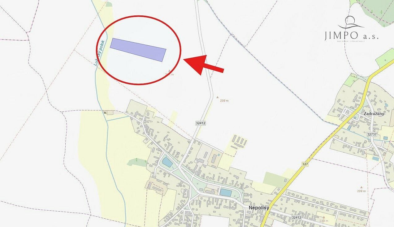 Prodej zemědělský pozemek - Nepolisy, okres Hradec Králové - 2