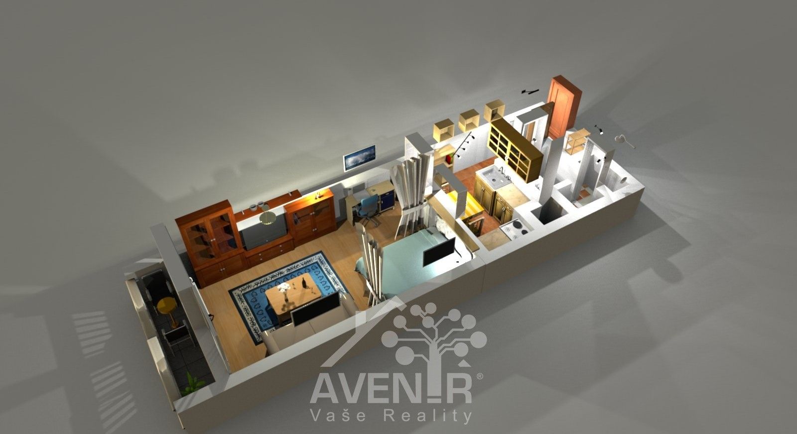 1+kk, Nad Školou 1408, Liberec XXX-Vratislavice nad Nisou, 34 m² - 2