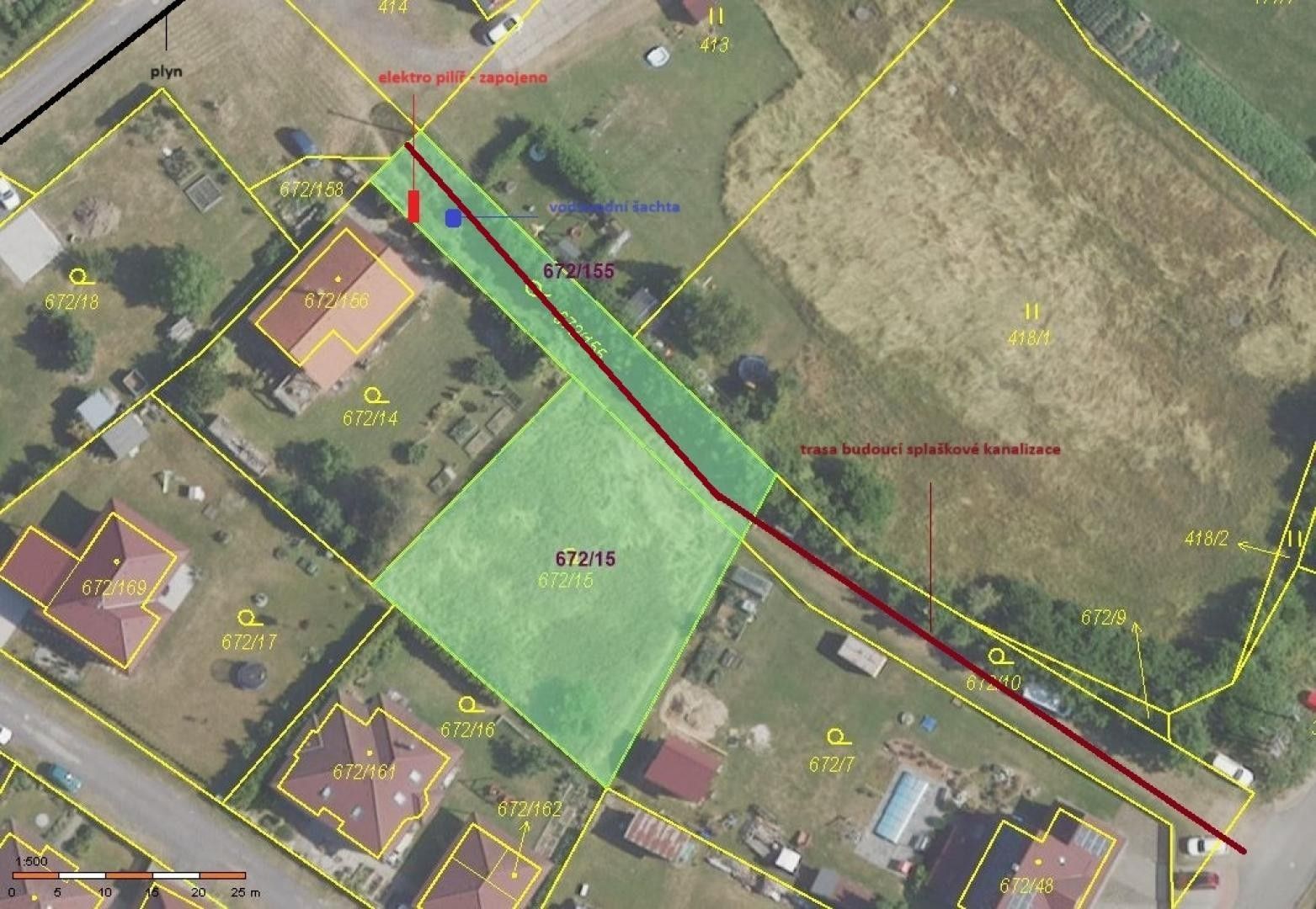 Prodej pozemek pro bydlení - Osek