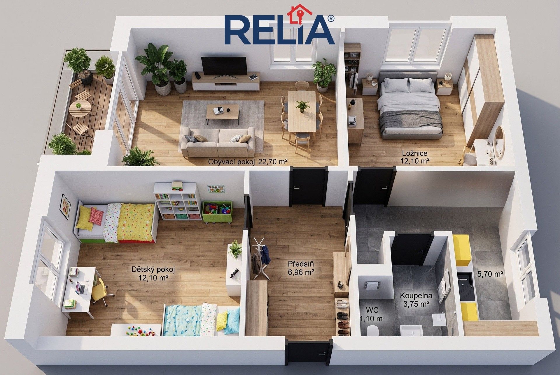 Prodej byt 3+1 - Radniční, Tanvald, 70 m² - 5