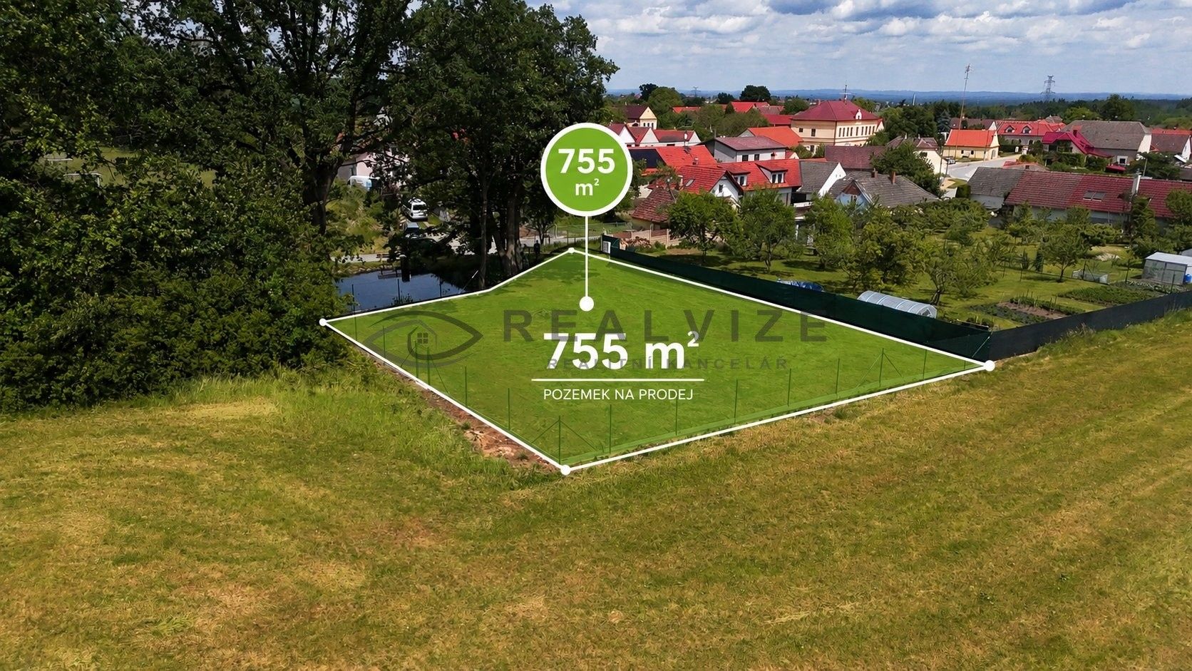 Pozemek pro bydlení, 755 m²