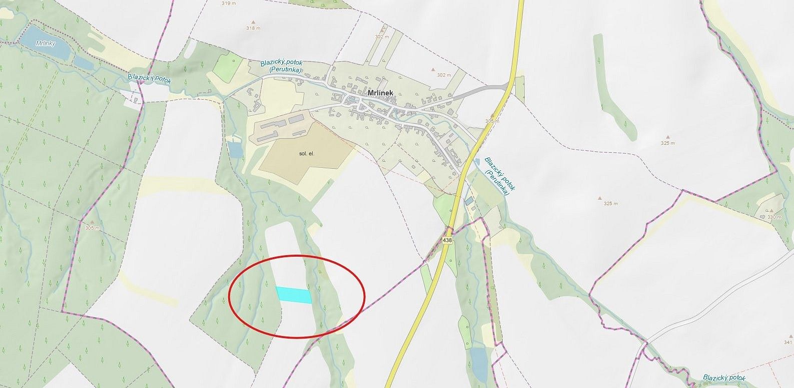 Zemědělský pozemek, 6 836 m²