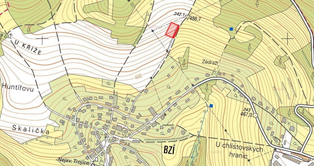 Prodej zemědělský pozemek - Bzí, Železný Brod