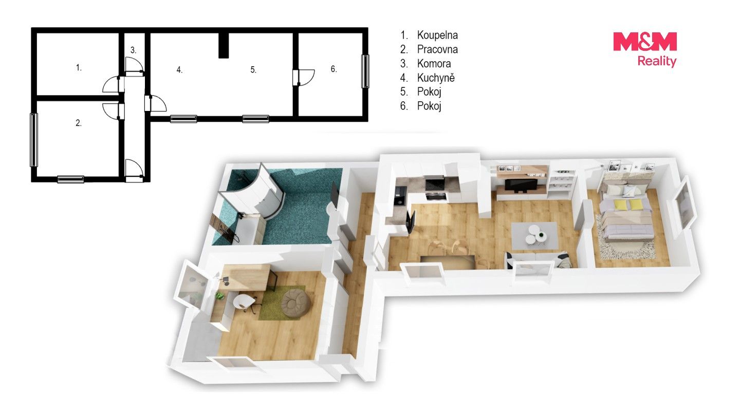 Rodinný dům · 70 m² · Zápy - 3
