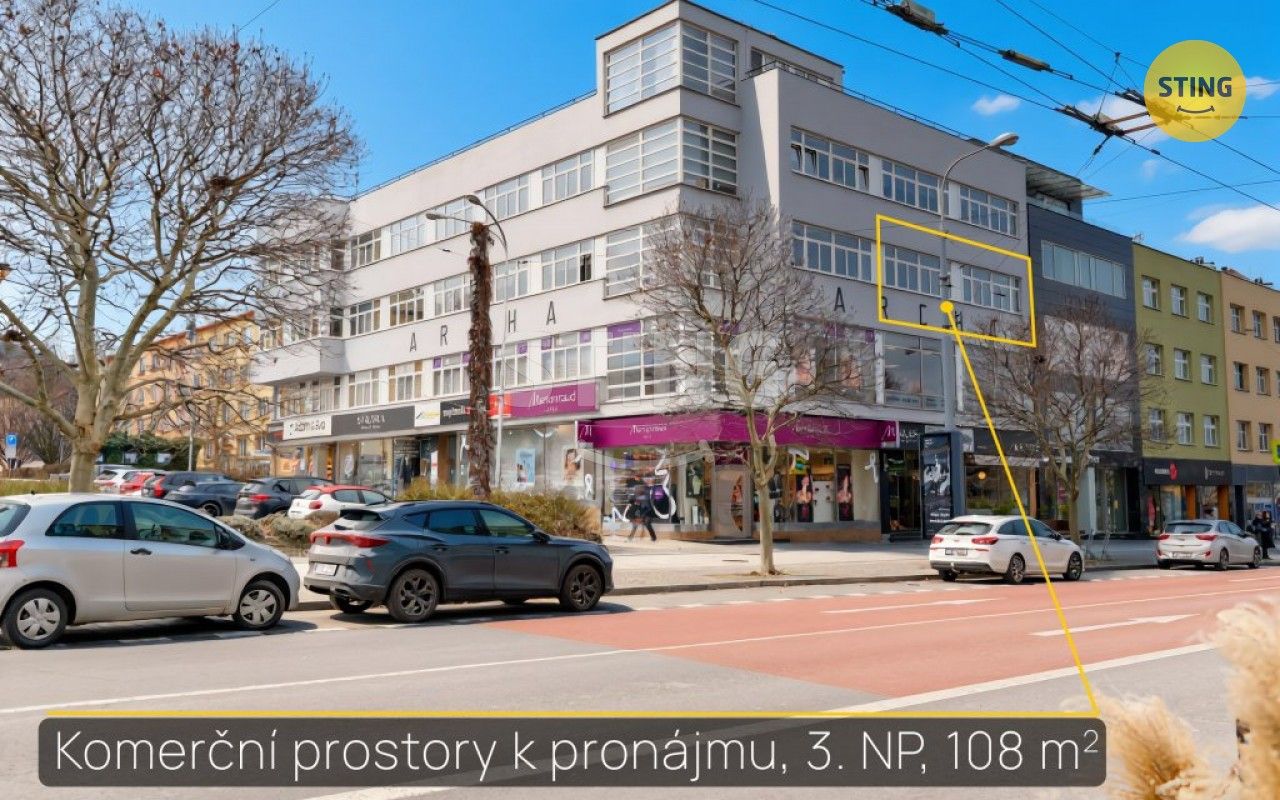 Kanceláře, třída Tomáše Bati, Zlín, 108 m²