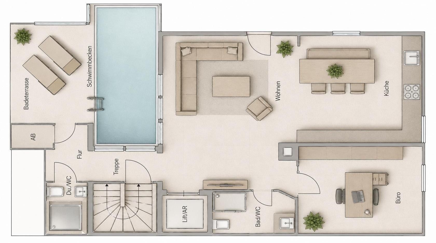 5+1, Traunstein Traunstein Bayern 83278, 153 m² - 1