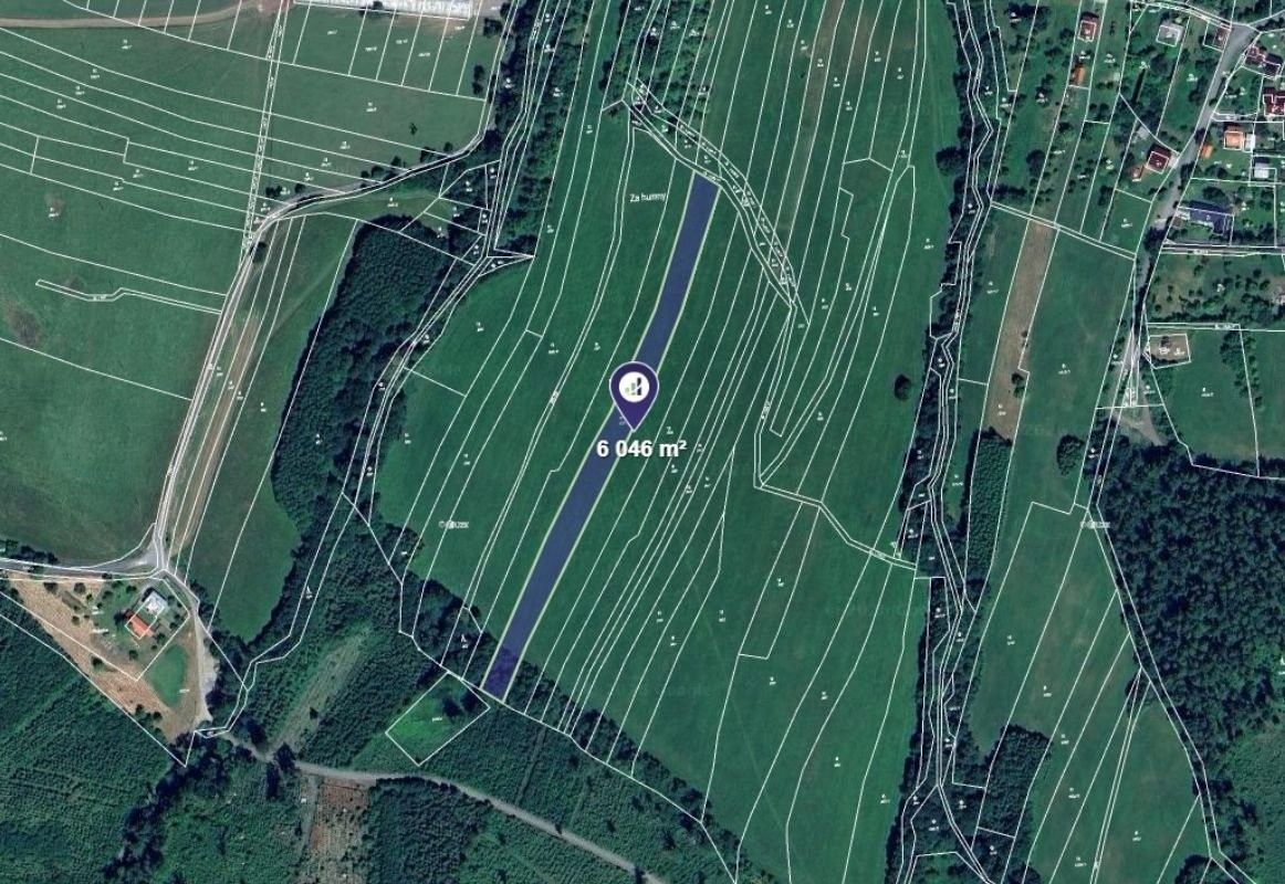 Louky, Podolí, 3 779 m² - 1
