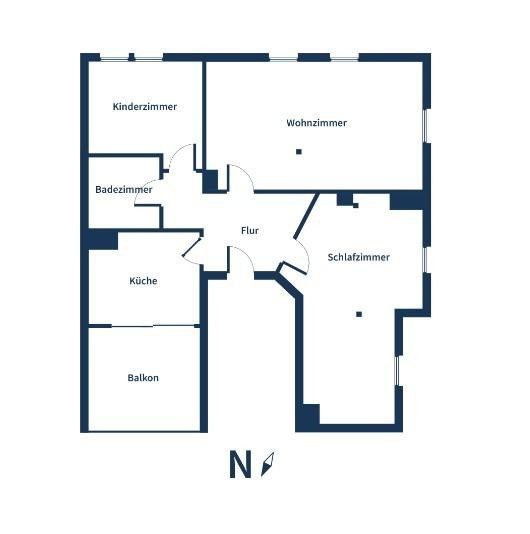 3+1, Leipzig Knautkleeberg-Knauthain Sachsen 04249, 83 m² - 2