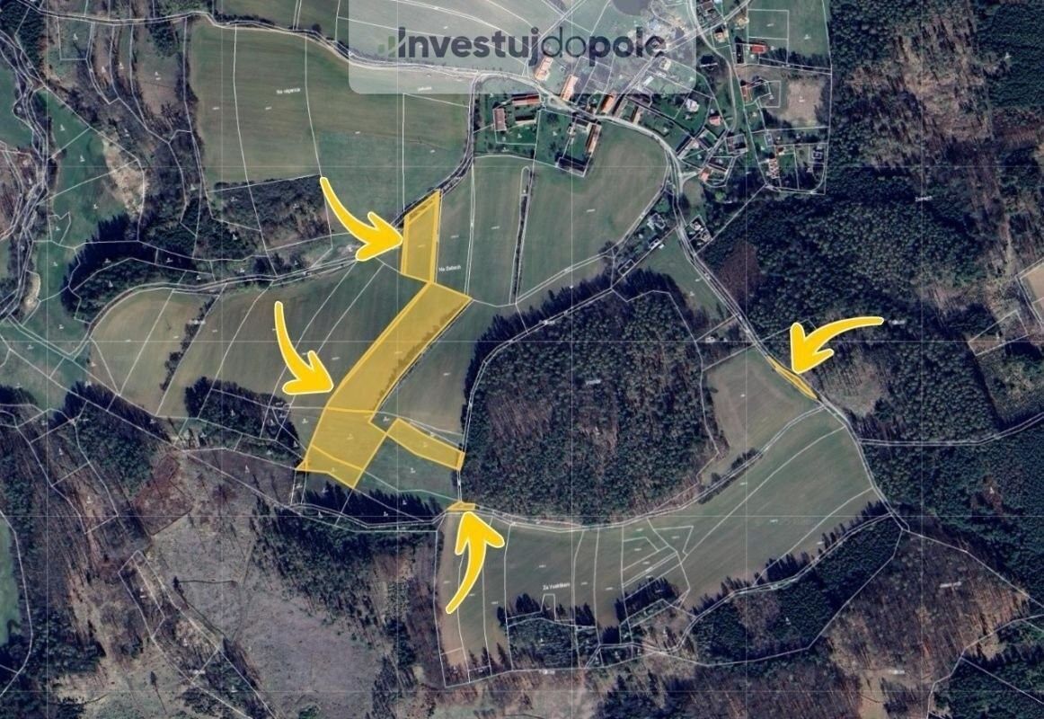 Prodej zemědělský pozemek - Radošovice, 18 903 m²