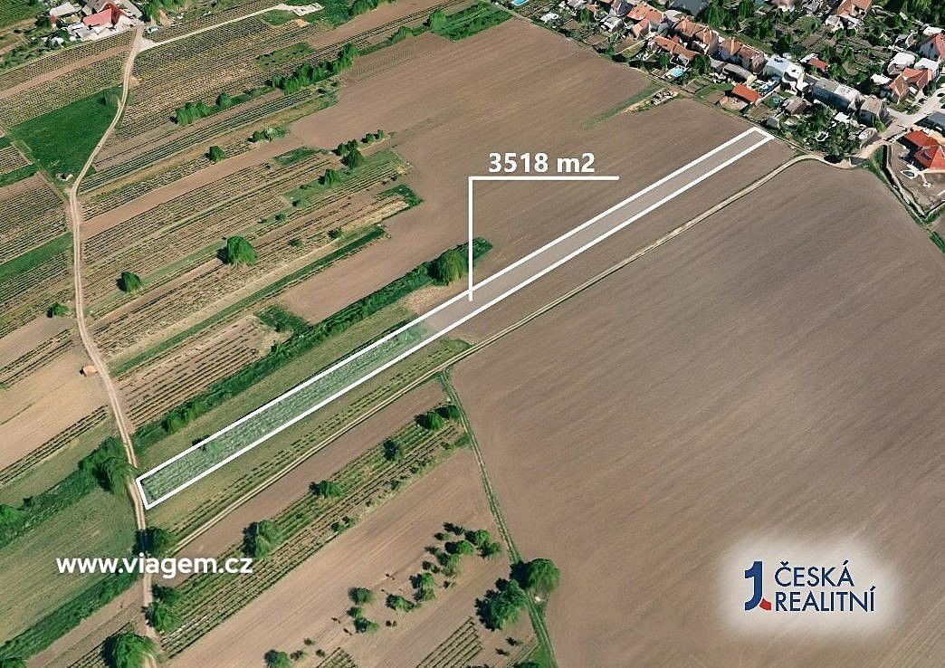 Prodej zemědělský pozemek - Hrušky, okres Břeclav, Jihomoravský kraj - 2