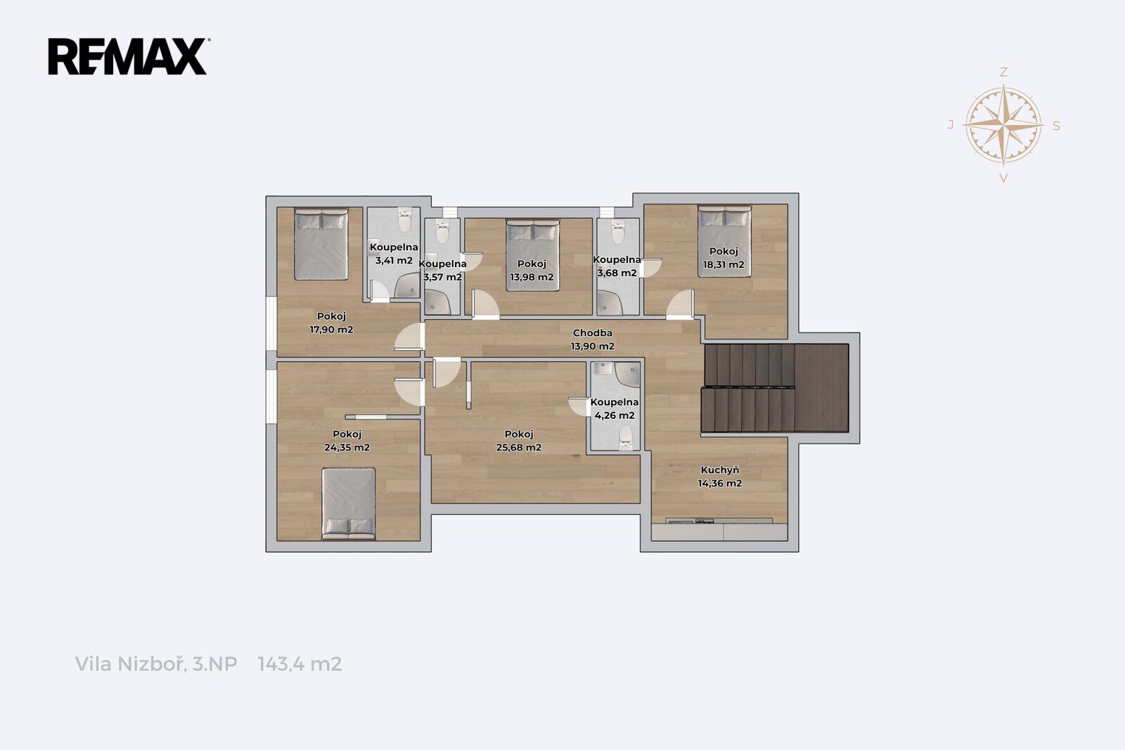 Prodej vila - Ke Hřišti 102, Nižbor, 416 m² - 5