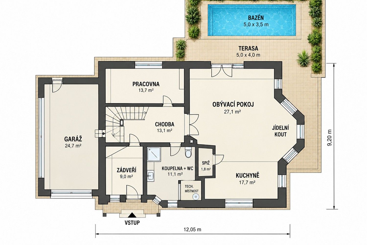 Rodinný dům · 150 m² · Staré Jesenčany, okres Pardubice - 3