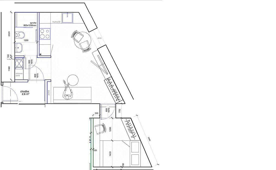 Byt 2+kk · 33 m² · Praha - Libeň, okres Praha 8, Hlavní město Praha - 4