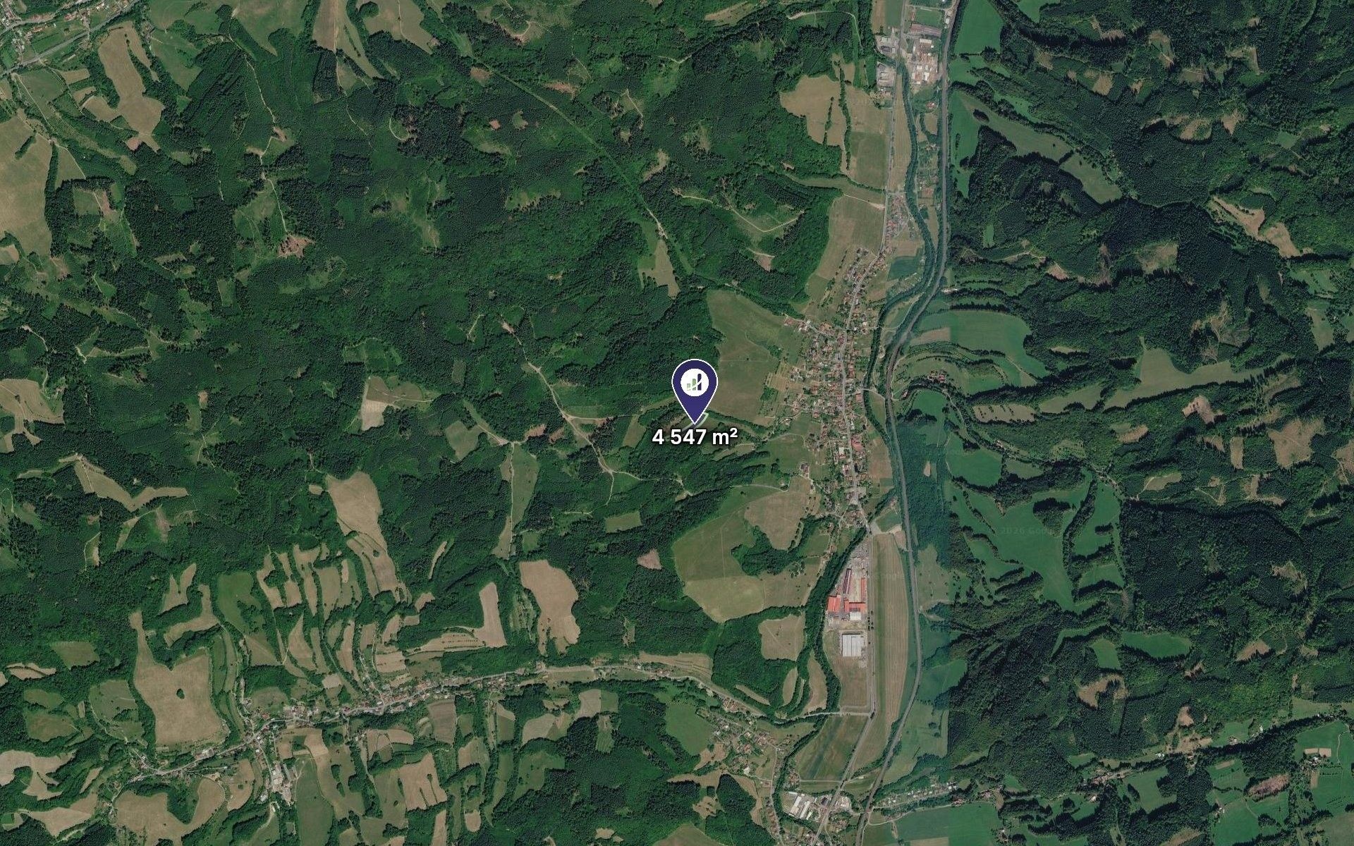 Louky, Leskovec, 4 547 m² - 2