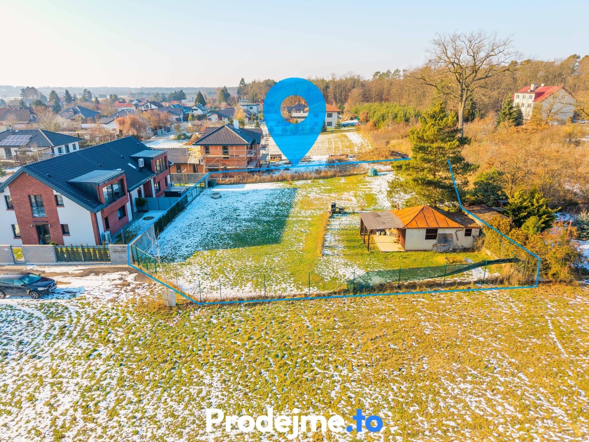 Prodej pozemek pro bydlení - Nový Vestec, 1 232 m²
