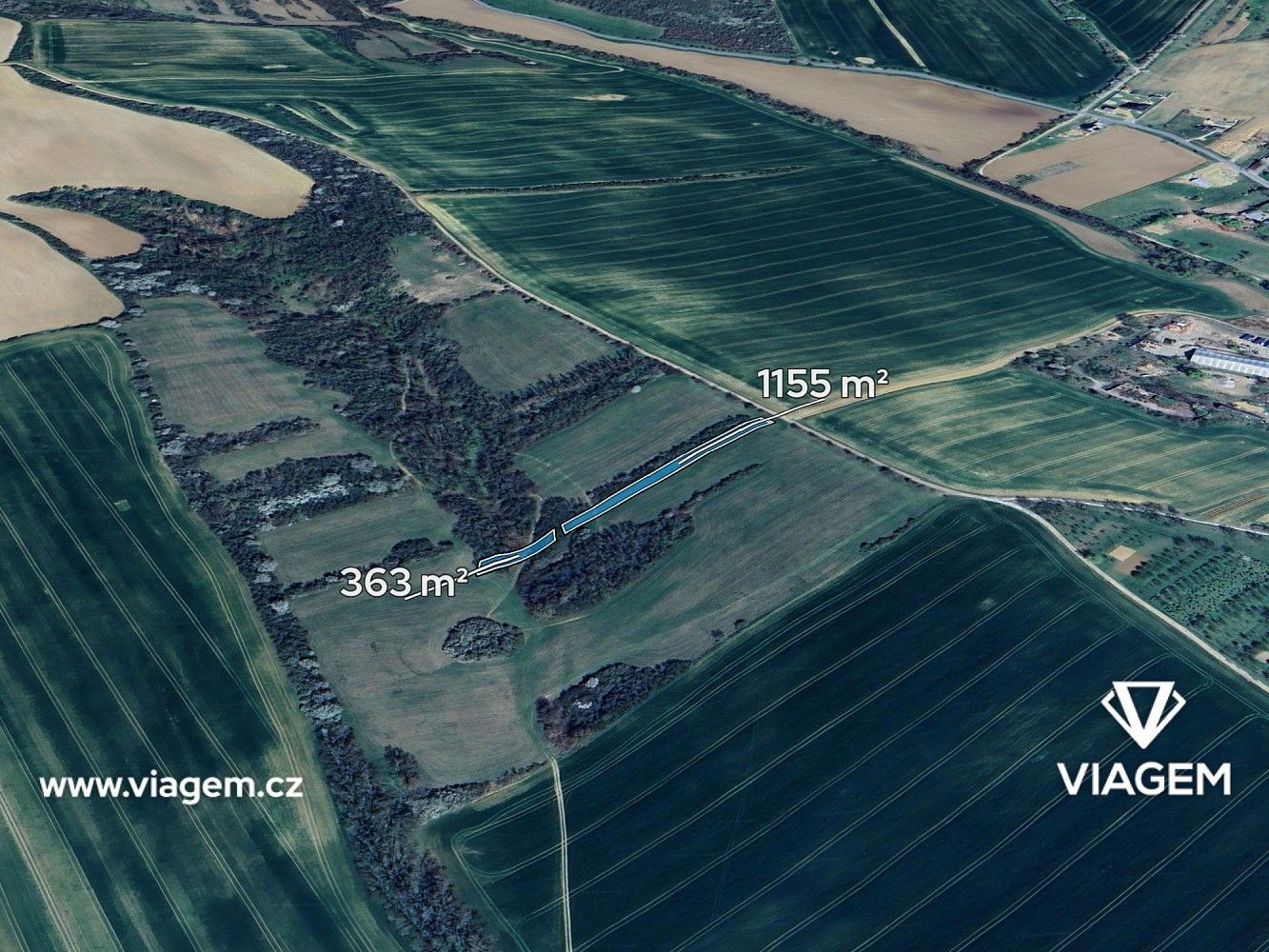Zemědělské pozemky, Traplice, okres Uherské Hradiště, Zlínský kraj