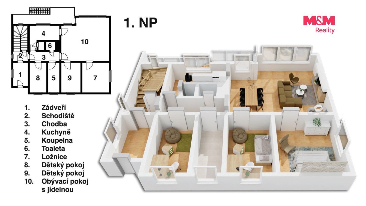 Prodej rodinný dům - Slepá, Solnice, 236 m² - 2